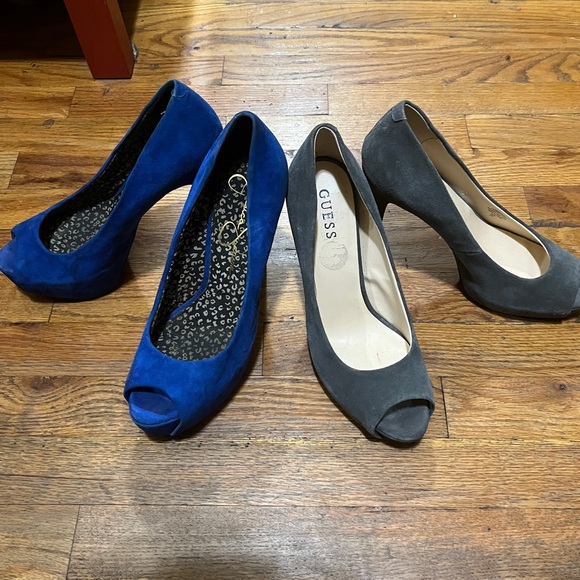 Women’s size 10 heels with platform - Picture 3 of 7